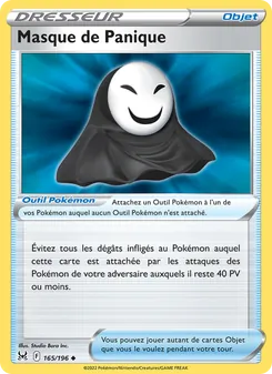 Masque de Panique 165/196 Origine Perdue