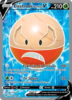 Électrode de Hisui V 172/196 Origine Perdue