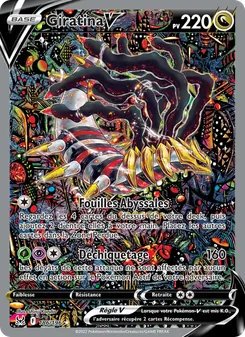 Giratina V 186/196 Origine Perdue