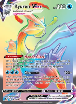 Kyurem VMAX 197/196 Origine Perdue