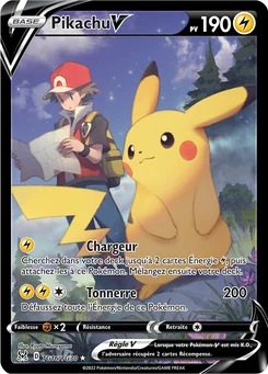Pikachu V TG16 Origine Perdue Galerie de Dresseurs