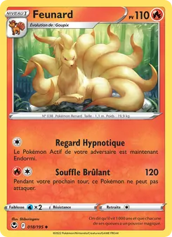 Feunard 018/195 Tempête Argentée