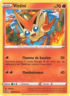 Victini 023/195 Tempête Argentée