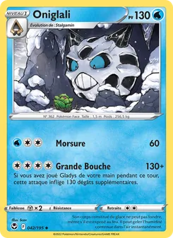 Oniglali 042/195 Tempête Argentée