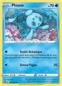Phione 045/195 Tempête Argentée
