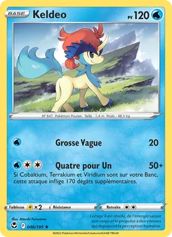 Keldeo 046/195 Tempête Argentée