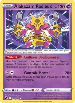 Alakazam Radieux 059/195 Tempête Argentée