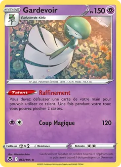 Gardevoir 069/195 Tempête Argentée