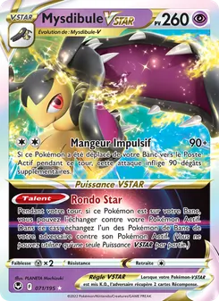Mysdibule VSTAR 071/195 Tempête Argentée