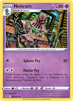 Neitram 080/195 Tempête Argentée