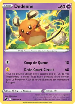 Dedenne 085/195 Tempête Argentée