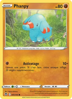 Phanpy 091/195 Tempête Argentée