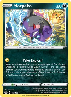 Morpeko 116/195 Tempête Argentée