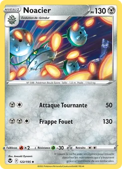 Noacier 122/195 Tempête Argentée