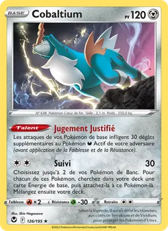 Cobaltium 126/195 Tempête Argentée