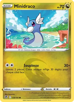 Minidraco 129/195 Tempête Argentée