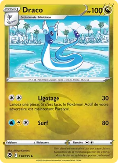 Draco 130/195 Tempête Argentée