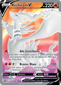 Reshiram V 172/195 Tempête Argentée