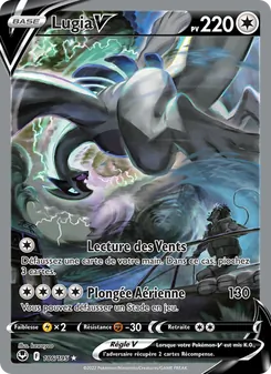 Lugia V 186/195 Tempête Argentée
