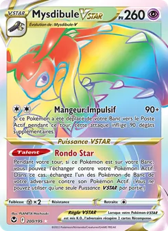 Mysdibule VSTAR 200/195 Tempête Argentée
