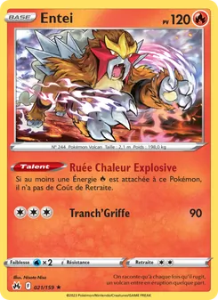 Entei 021/159 Zénith Suprême