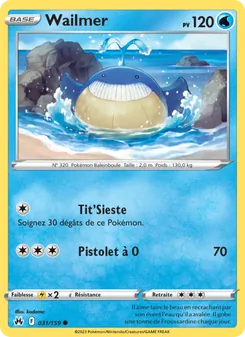 Wailmer 031/159 Zénith Suprême