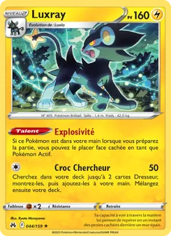 Luxray 044/159 Zénith Suprême