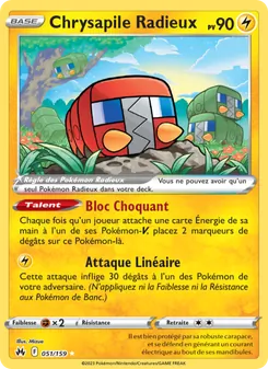 Chrysapile Radieux 051/159 Zénith Suprême