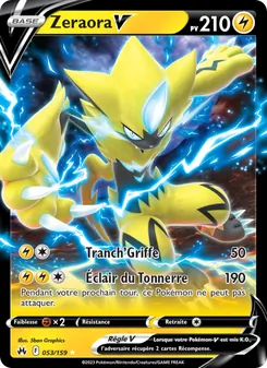 Zeraora V 053/159 Zénith Suprême