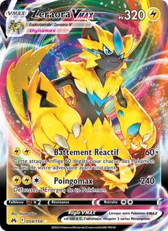 Zeraora VMAX 054/159 Zénith Suprême