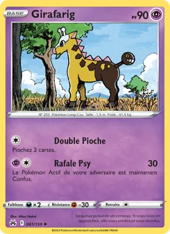 Girafarig 061/159 Zénith Suprême