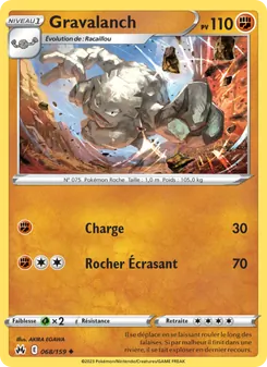 Gravalanch 068/159 Zénith Suprême