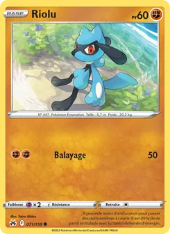 Riolu 071/159 Zénith Suprême
