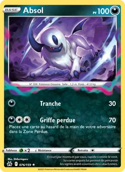 Absol 076/159 Zénith Suprême