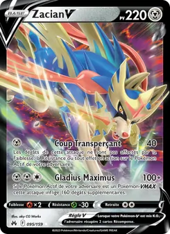 Zacian V 095/159 Zénith Suprême