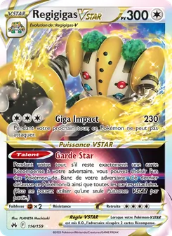 Regigigas VSTAR 114/159 Zénith Suprême