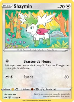 Shaymin 115/159 Zénith Suprême