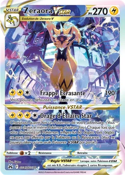 Zeraora VSTAR GG43 Zénith Suprême Galerie Galaroise