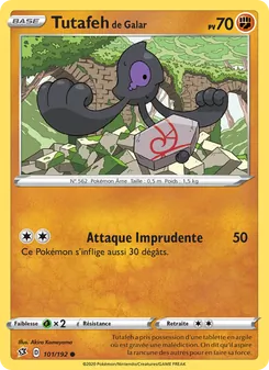 Tutafeh de Galar 101/192 Clash des Rebelles