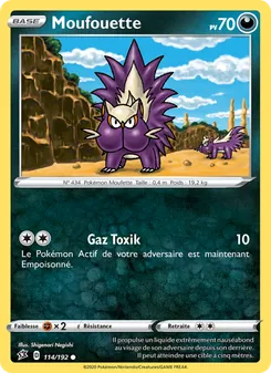 Moufouette 114/192 Clash des Rebelles