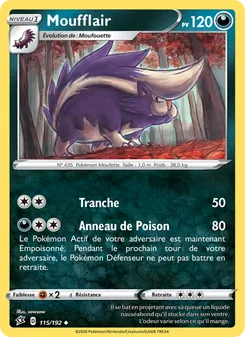 Moufflair 115/192 Clash des Rebelles
