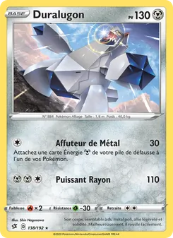 Duralugon 138/192 Clash des Rebelles
