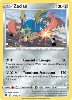 Zacian 139/192 Clash des Rebelles