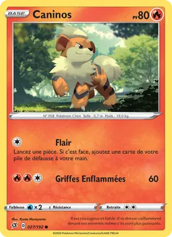 Caninos 27/192 Clash des Rebelles