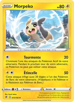 Morpeko 73/192 Clash des Rebelles