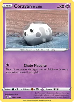Corayon de Galar 78/192 Clash des Rebelles