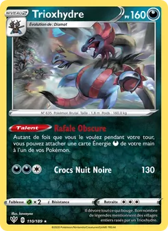 Trioxhydre 110/189 Ténèbres Embrasées