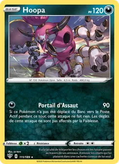 Hoopa 111/189 Ténèbres Embrasées