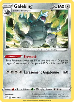 Galeking 123/189 Ténèbres Embrasées