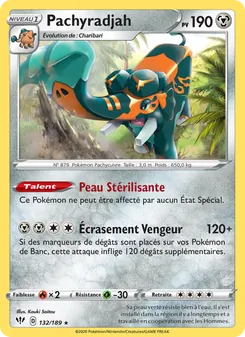 Pachyradjah 132/189 Ténèbres Embrasées